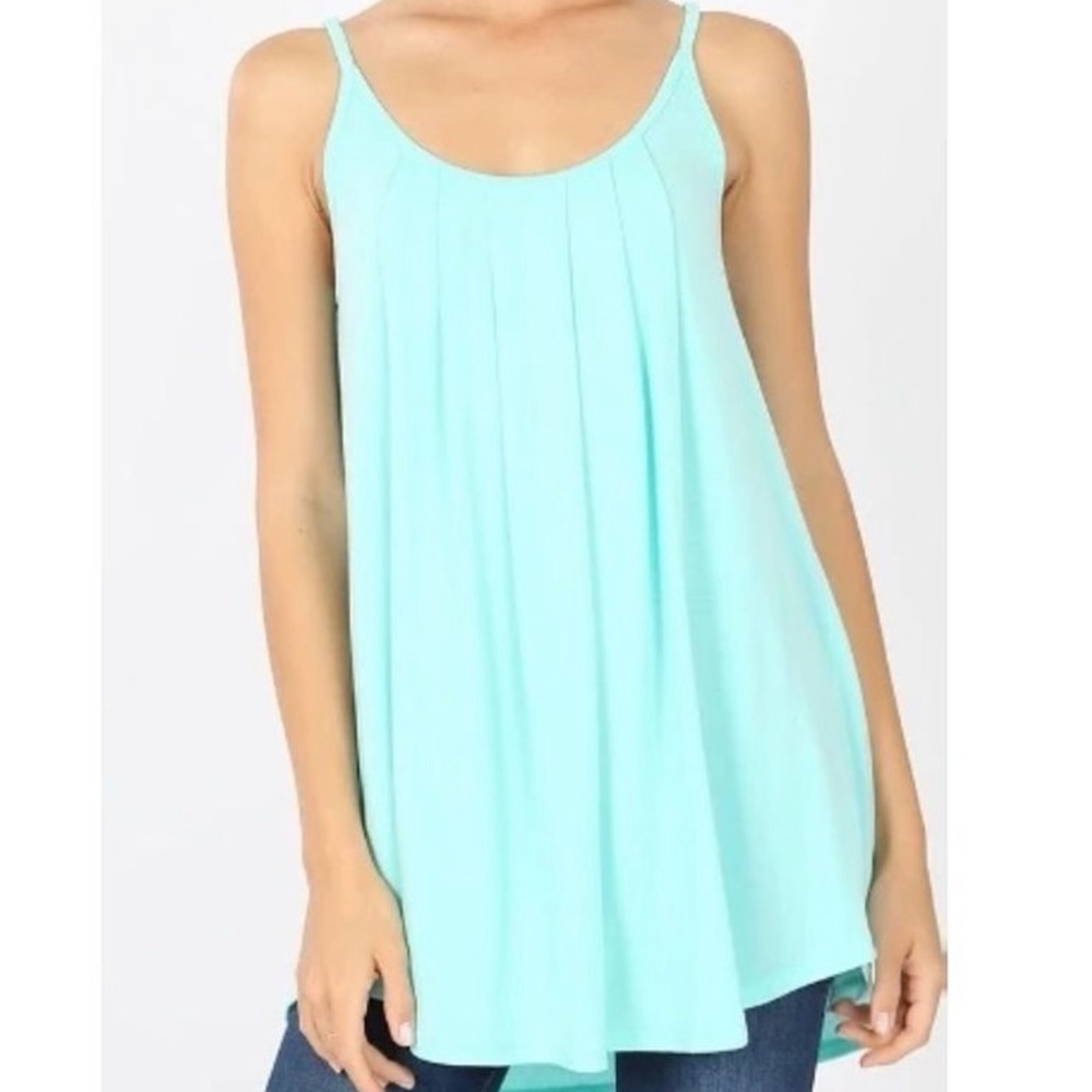Zenana tunic length tank top multiple sizes NWT